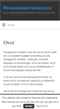 Mobile Screenshot of managementmodellen.org